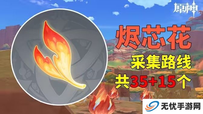 原神烬芯花采集路线 烬芯花在哪里可以采集[多图]图片1